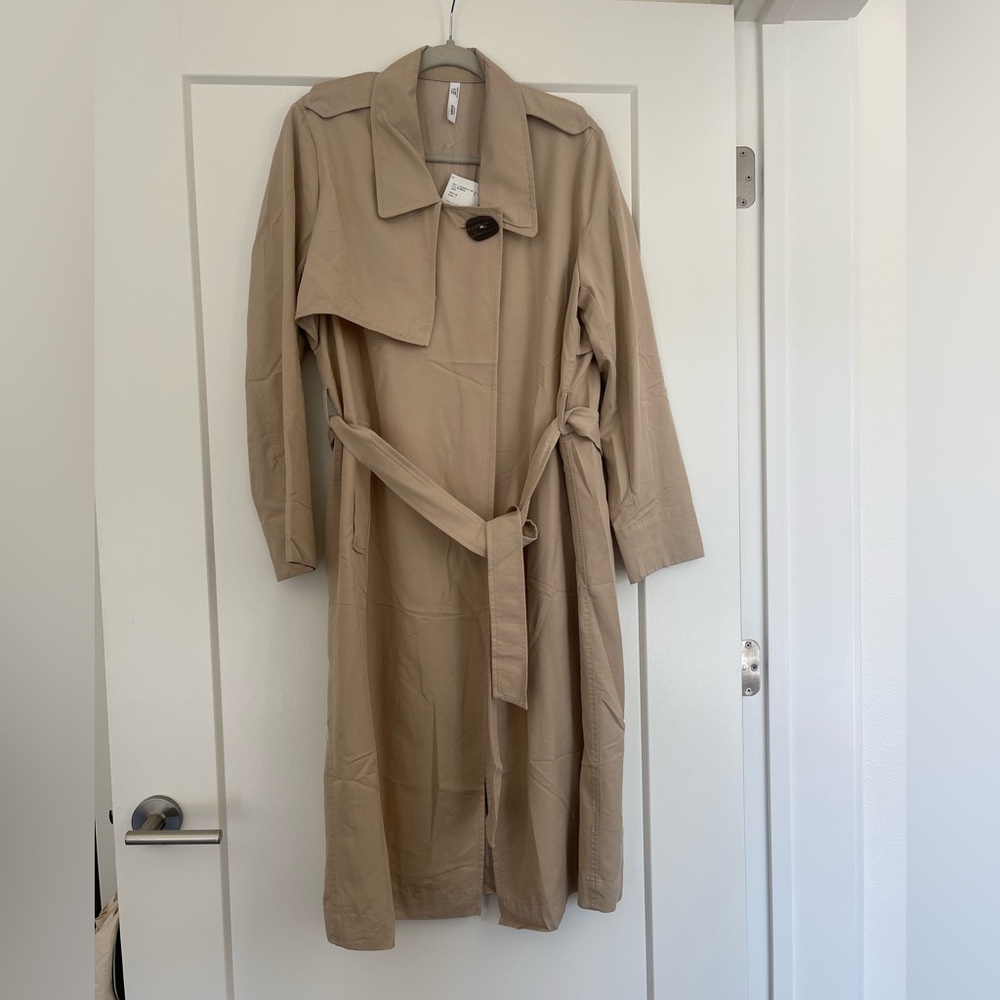 Mango Beige Trench Coat